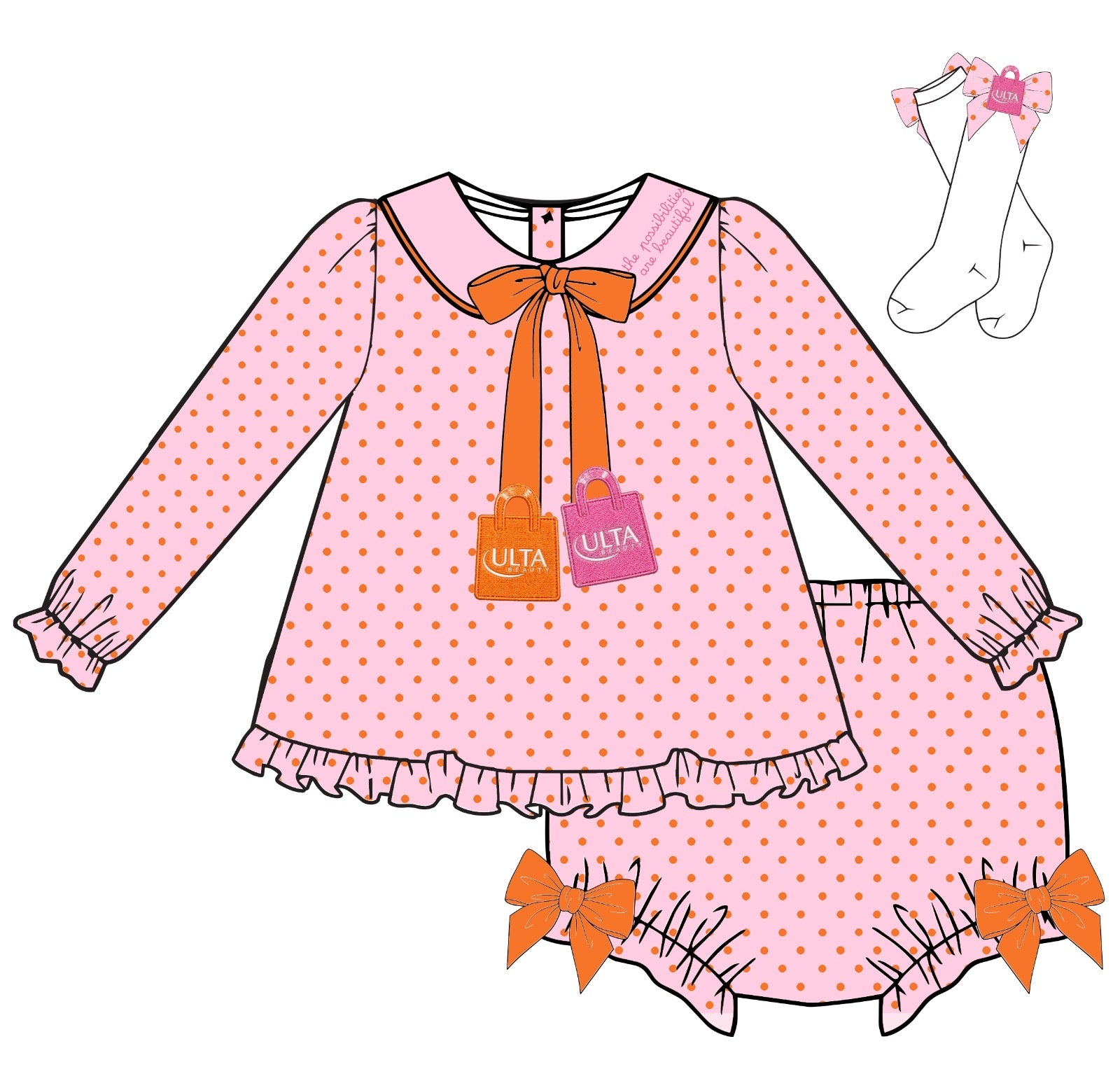 "Possibilities" Bloomers Long Sleeved