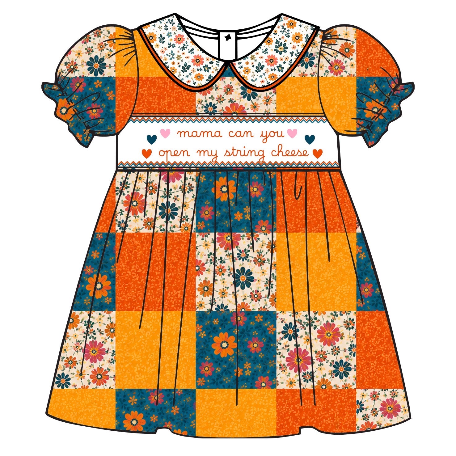 String Cheese Bishop Dress