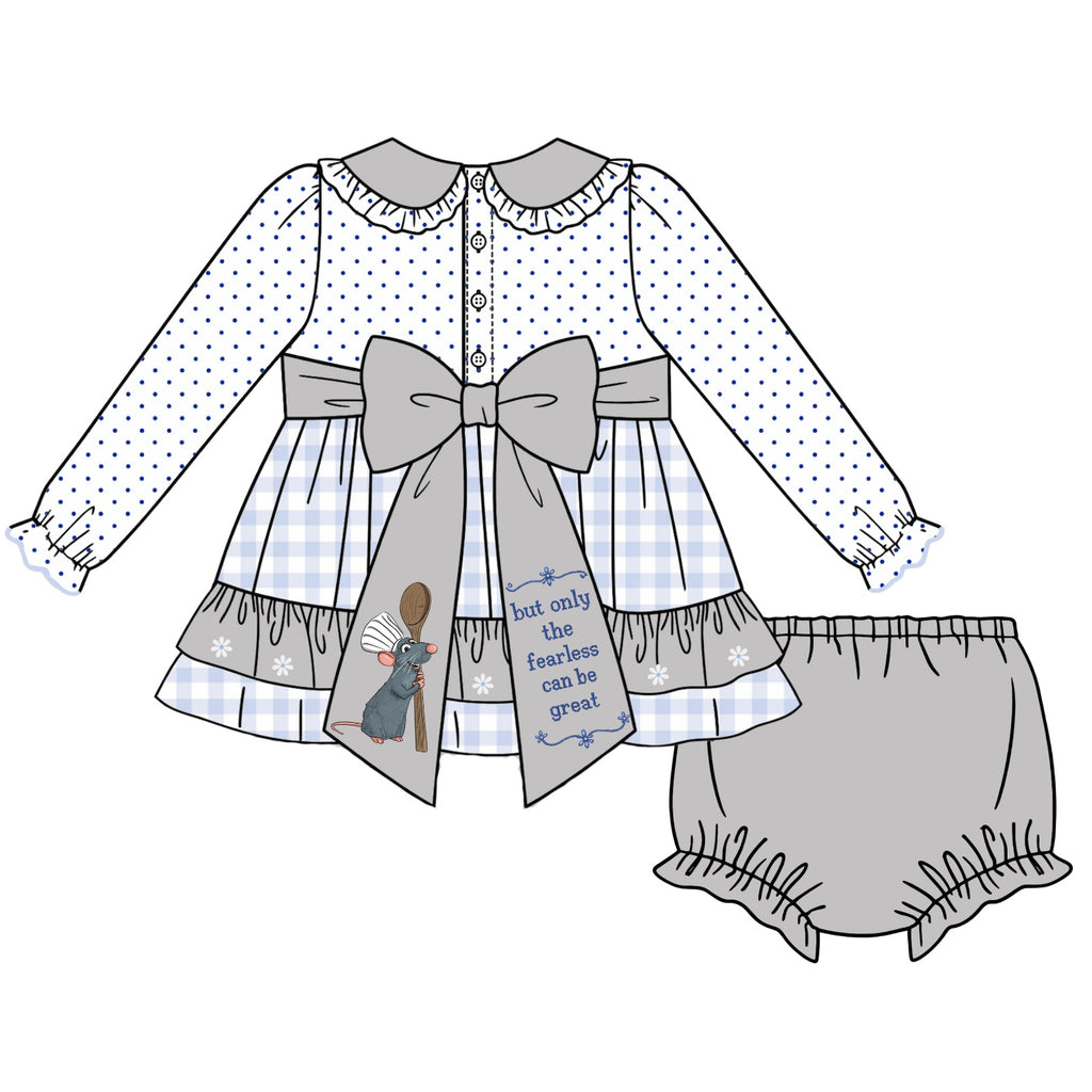 "Fearless" bloomer set