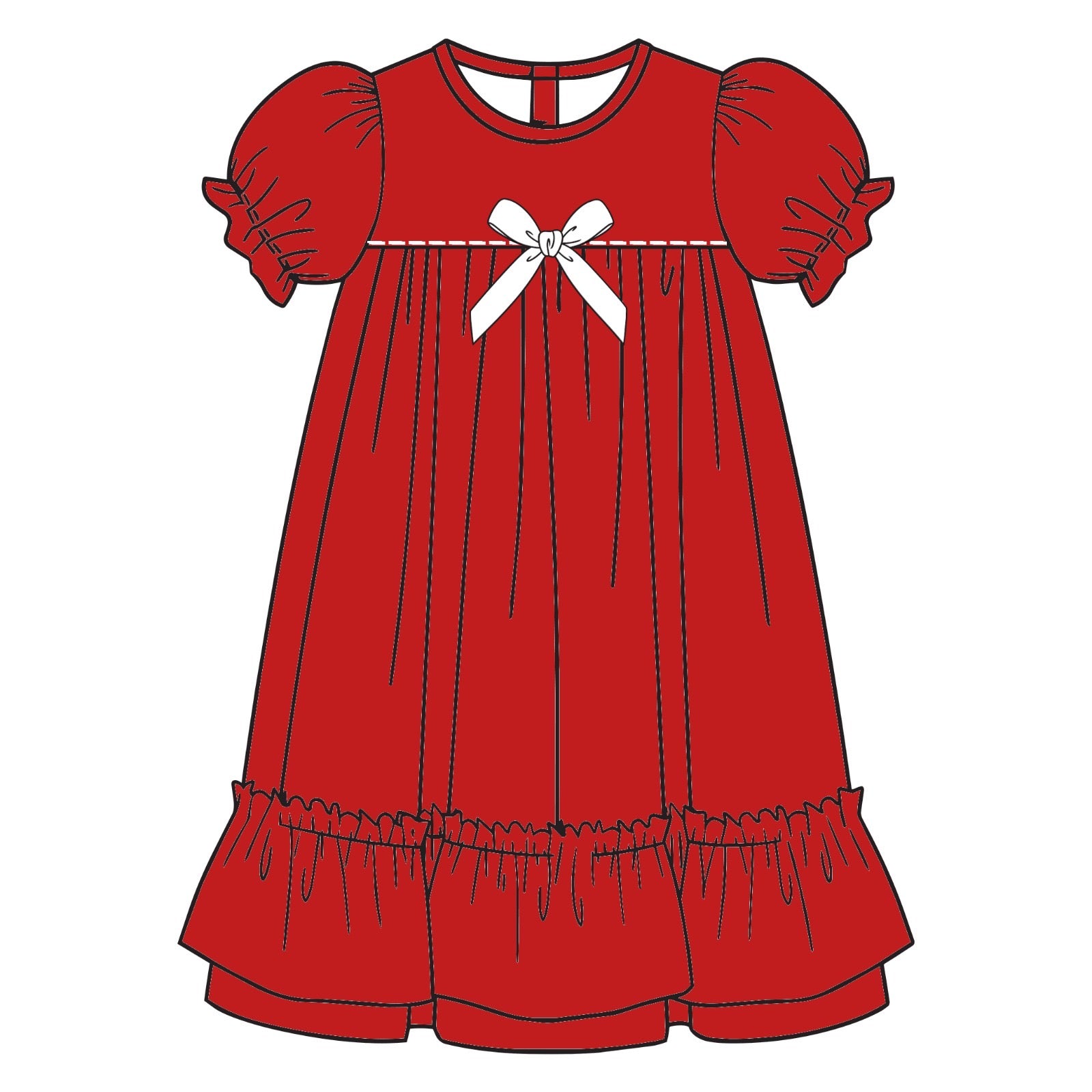 Mama Christmas Gown