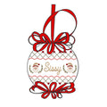 Christmas Hand Smocked Ornament