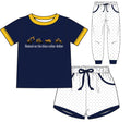 Blue Collar Heavy Equipment with shorts and pants